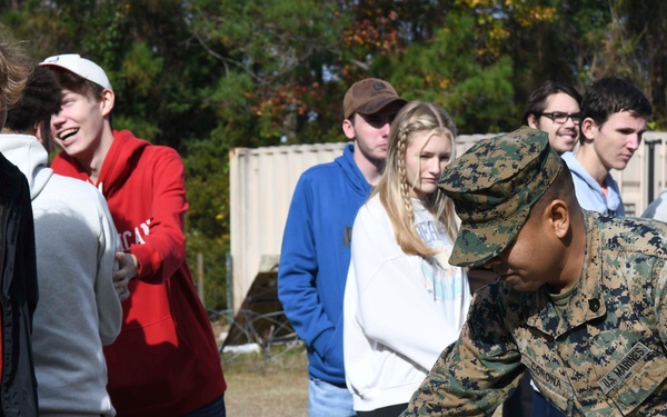 Naval Medical Center Camp Lejeune's STEM Program partners with Marine Corps Engineering School