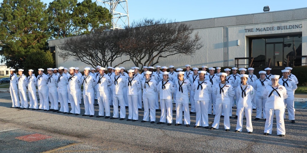 Fleet Weather Center Norfolk Holds Uniform Inspection