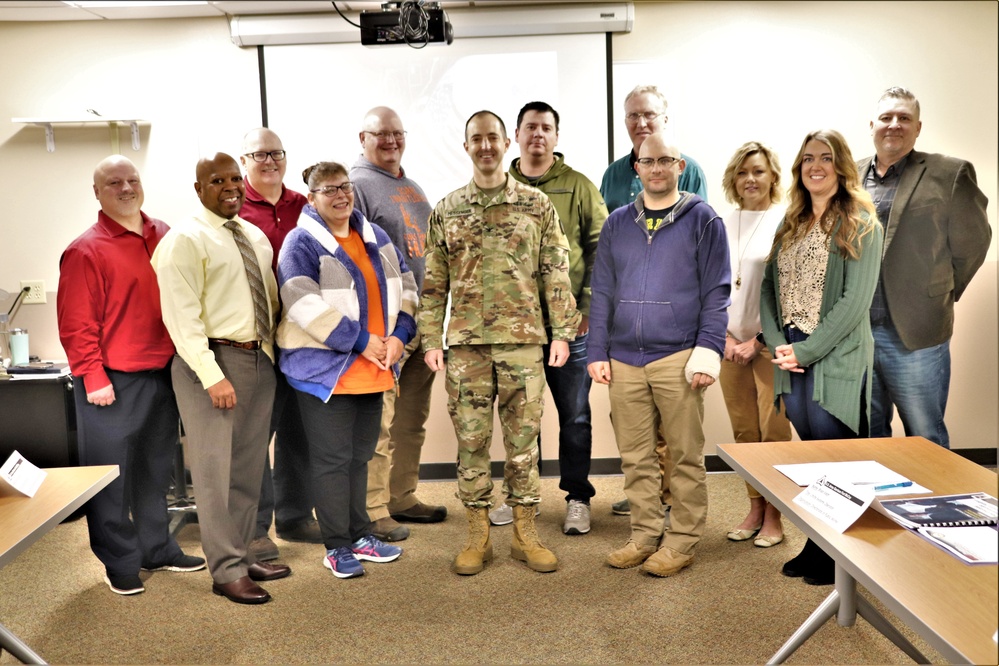 Garrison commander supports new team member onboarding process at Fort McCoy DHR