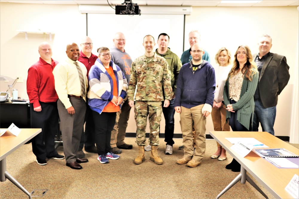 Garrison commander supports new team member onboarding process at Fort McCoy DHR