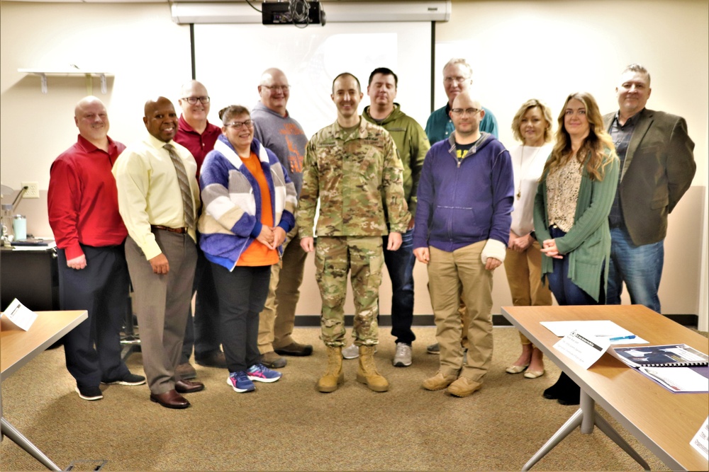 Garrison commander supports new team member onboarding process at Fort McCoy DHR