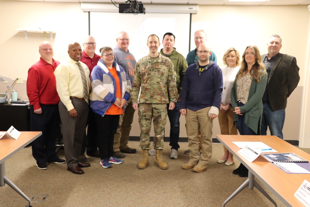 Garrison commander supports new team member onboarding process at Fort McCoy DHR