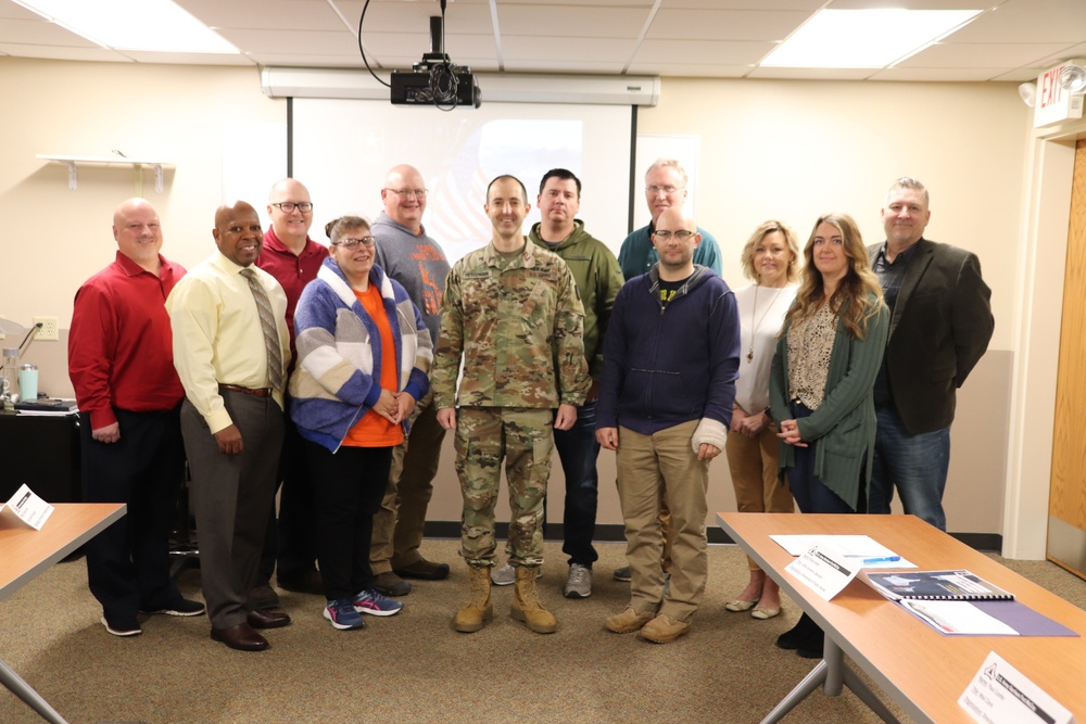 Garrison commander supports new team member onboarding process at Fort McCoy DHR