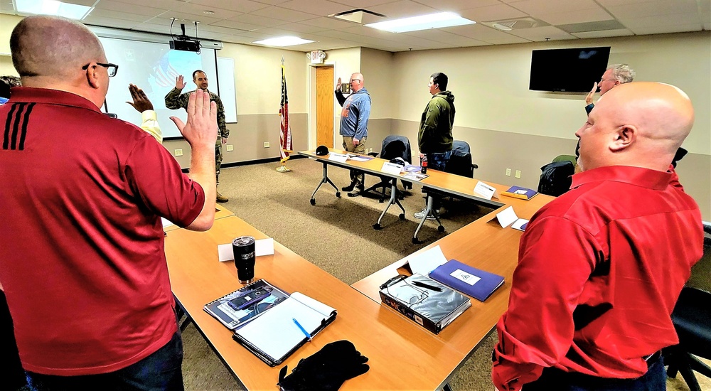 Garrison commander supports new team member onboarding process at Fort McCoy DHR