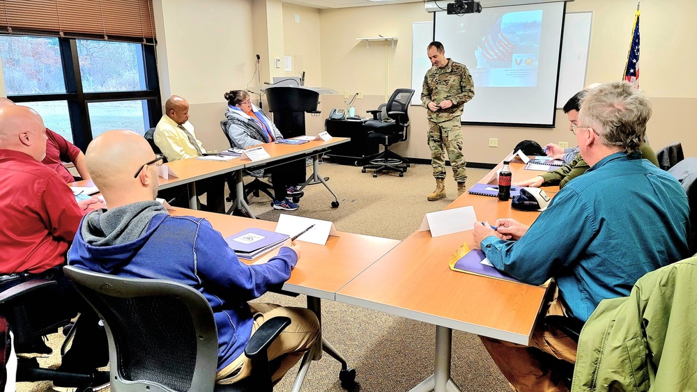 Garrison commander supports new team member onboarding process at Fort McCoy DHR