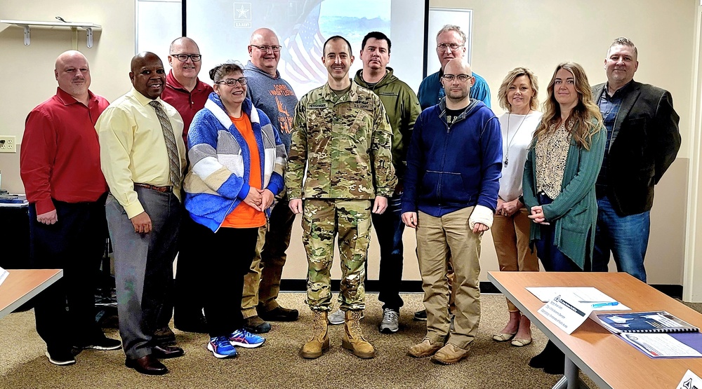 Garrison commander supports new team member onboarding process at Fort McCoy DHR