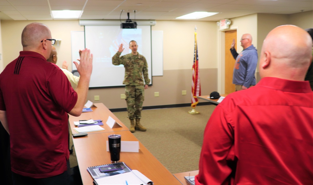 Garrison commander supports new team member onboarding process at Fort McCoy DHR