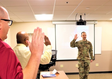 Garrison commander supports new team member onboarding process at Fort McCoy DHR