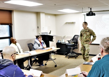 Garrison commander supports new team member onboarding process at Fort McCoy DHR