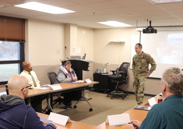 Garrison commander supports new team member onboarding process at Fort McCoy DHR