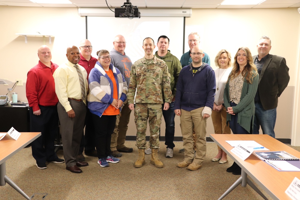 Garrison commander supports new team member onboarding process at Fort McCoy DHR