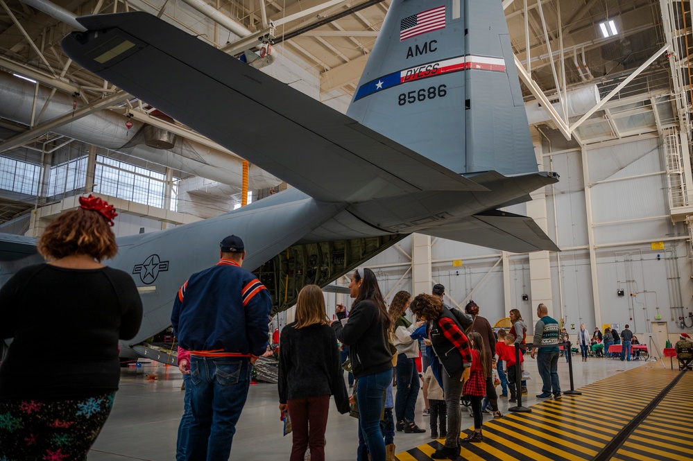 317th AW hosts Santa-in-a-Herk holiday event