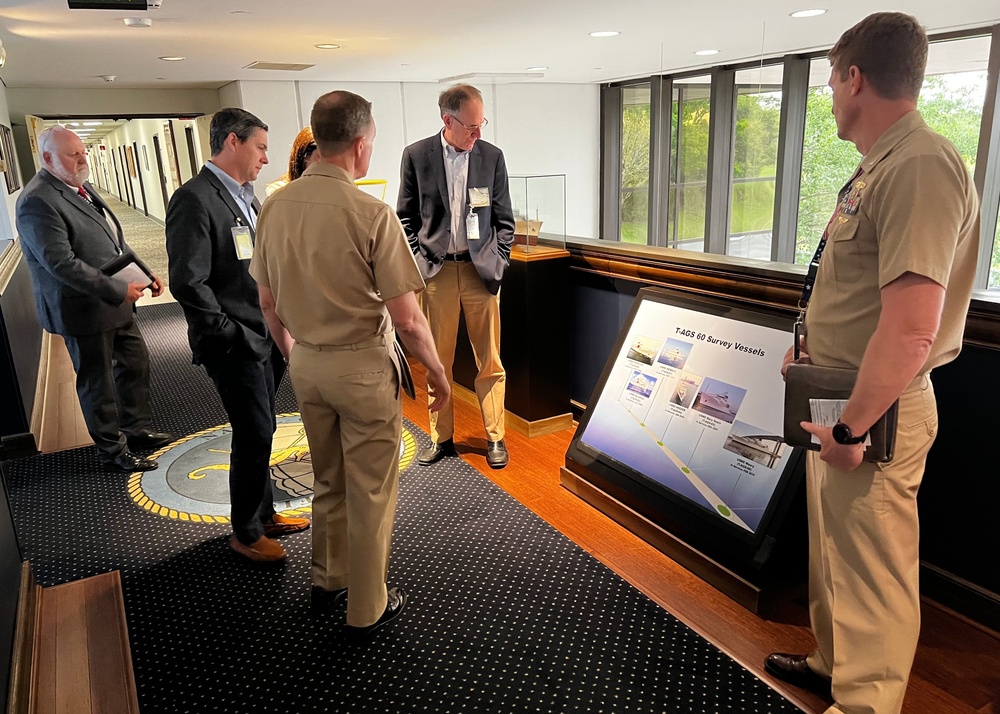 U.S. Congressional Staff Visit Naval Oceanography