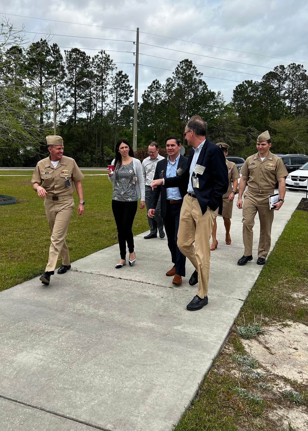 U.S. Congressional Staff Visit Naval Oceanography