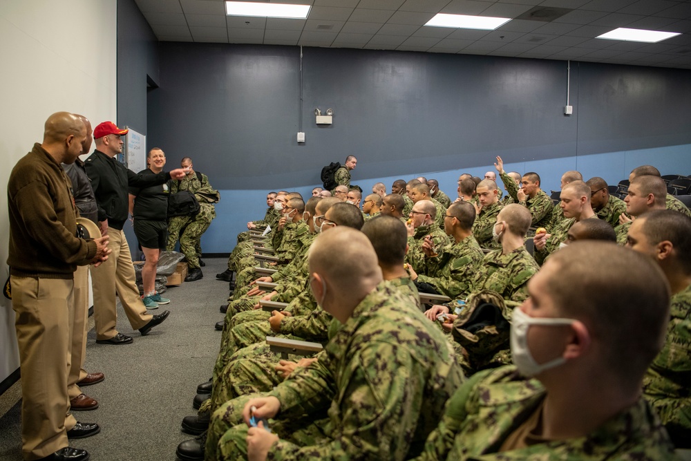Recruit Training Command Triad on the Decks