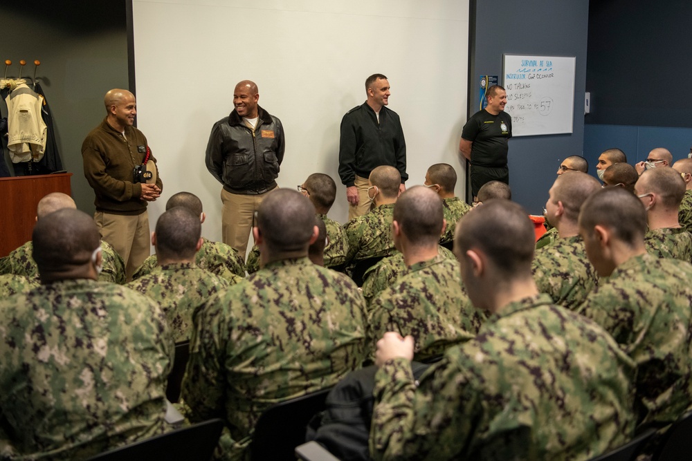 Recruit Training Command Triad on the Decks