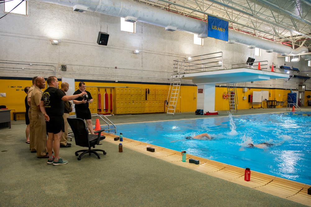 Recruit Training Command Triad on the Decks
