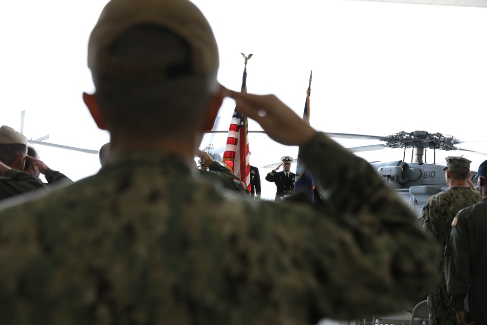 Helicopter Sea Combat Squadron (HSC) 6 Change of Command