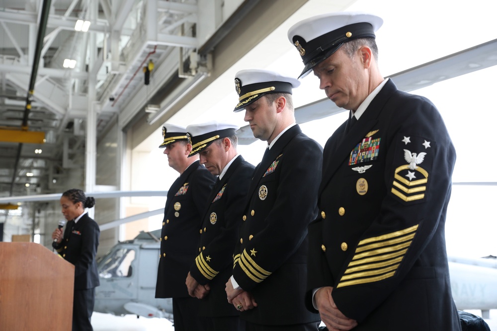 Helicopter Sea Combat Squadron (HSC) 6 Change of Command