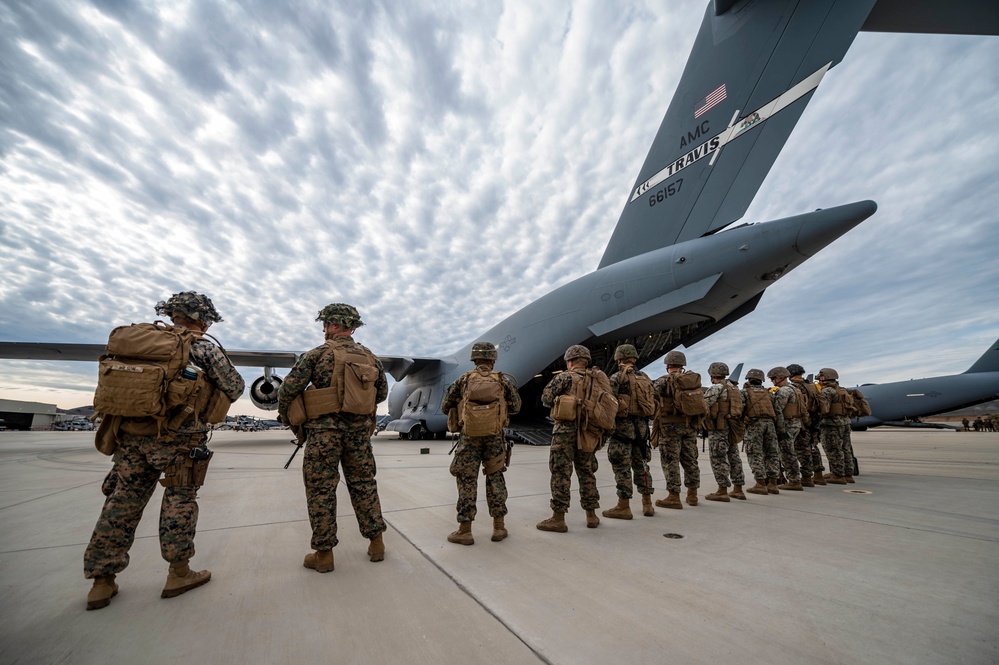 21st AS supports Marine Corps annual training exercise