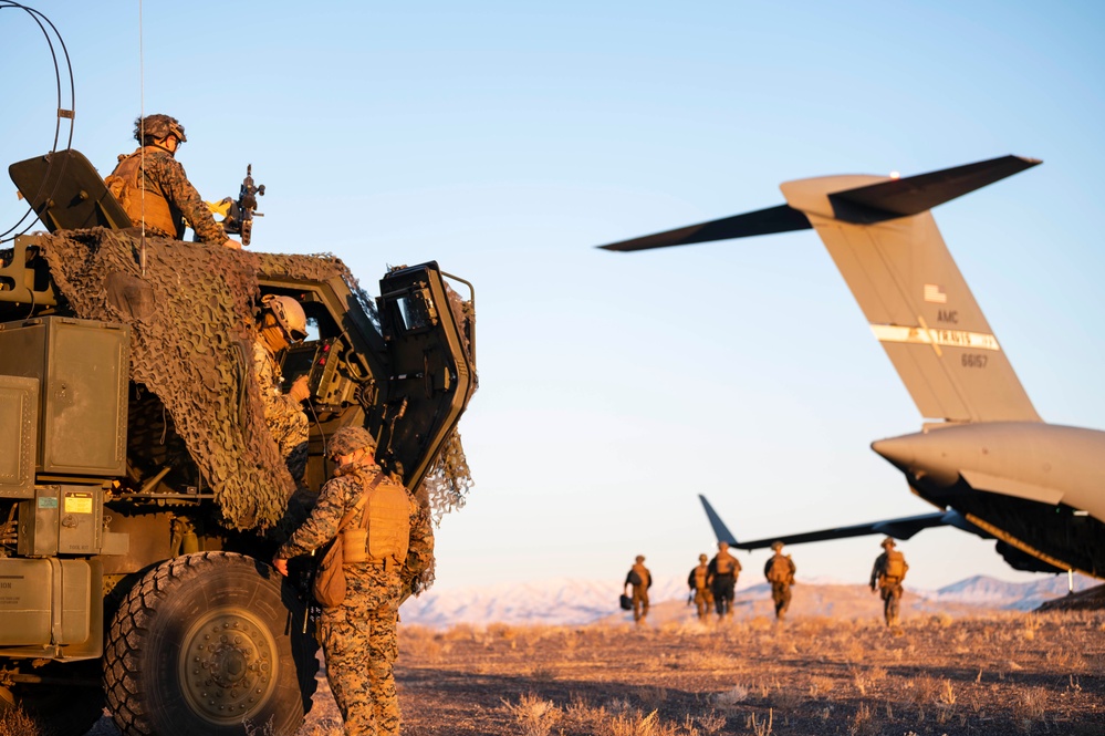 21st AS supports Marine Corps annual training exercise