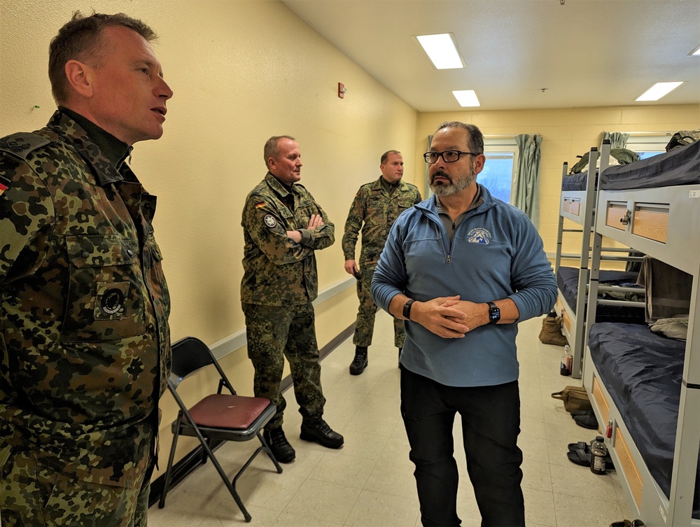 German Army delegation visit enhances partnerships with Army in Alaska