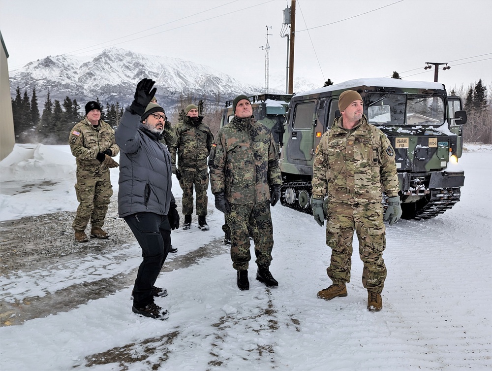 German Army delegation visit enhances partnerships with Army in Alaska