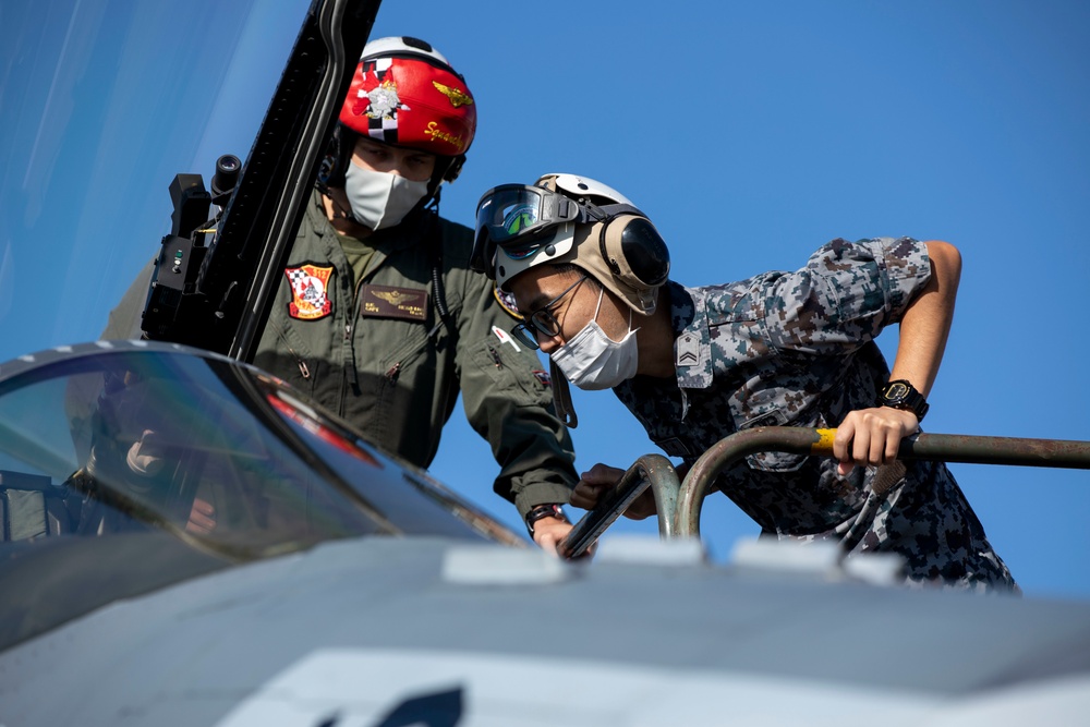 Keen Sword 2023: JASDF See the Hornet Up Close