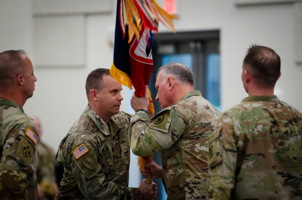 81st Stryker Brigade Combat Team change of command ceremony