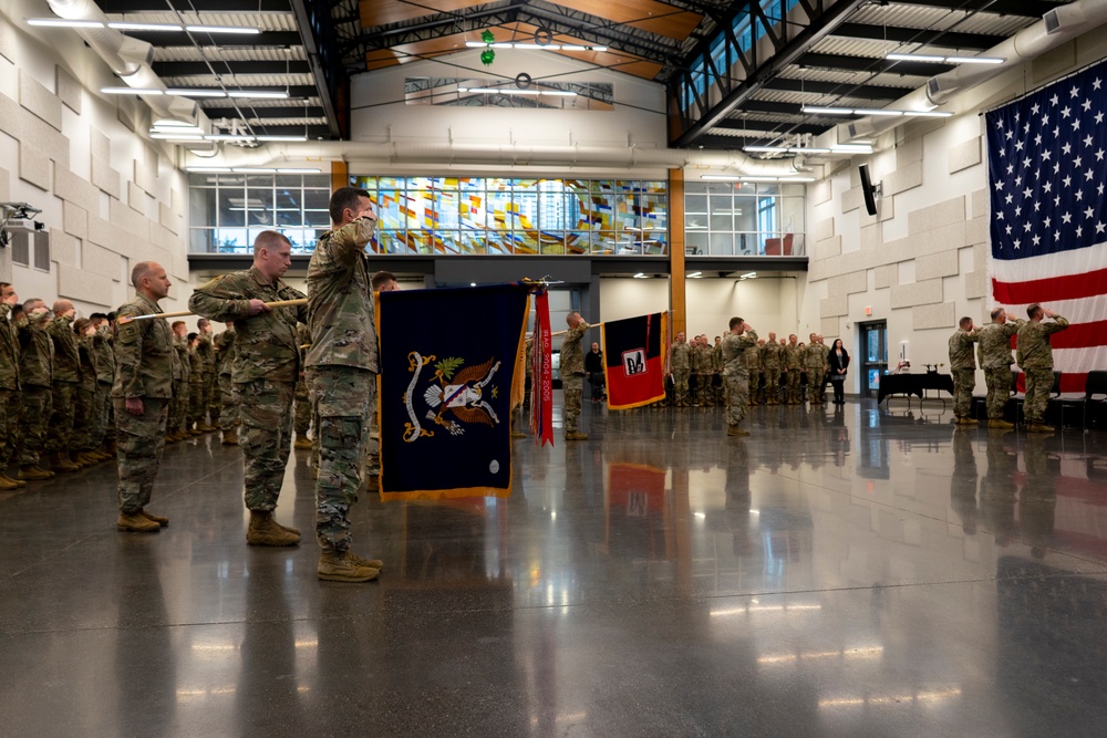 81st Stryker Brigade Combat Team change of command ceremony