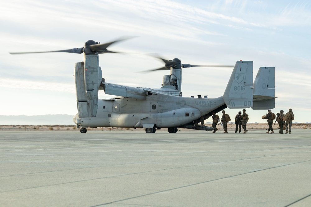 Steel Knight 23: Marine Medium Tiltrotor Squadron 165 Leaves for Laguna Node