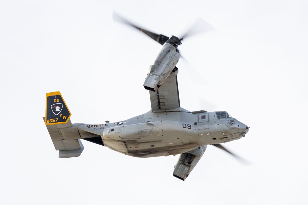 Steel Knight 23: Marine Medium Tiltrotor Squadron 165 Leaves for Laguna Node