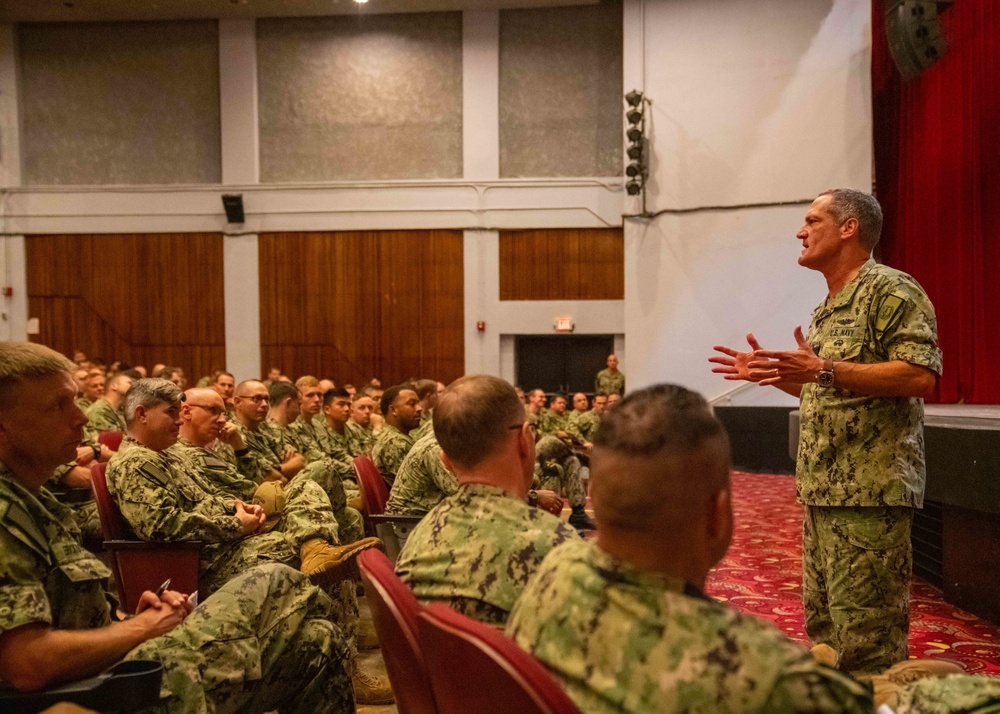 RADM Jablon, Commander, Submarine Forces, U.S. Pacific Fleet Makes Routine Visit to Guam Units