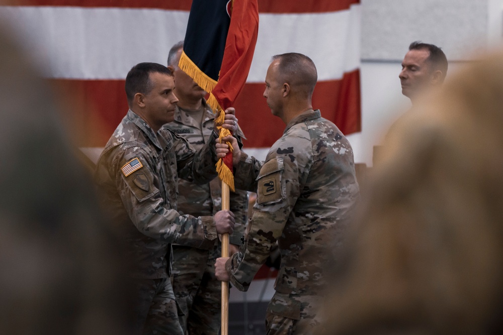 81st Stryker Brigade Combat Team change of command ceremony