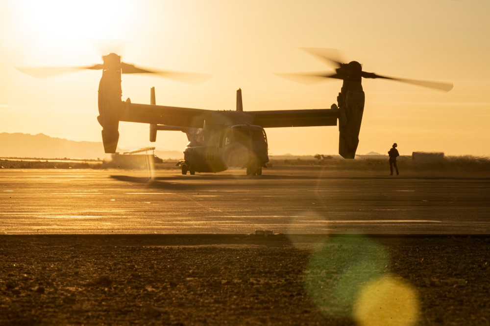 Steel Knight 23: Marine Medium Tiltrotor Squadron 165 Leaves for Laguna Node