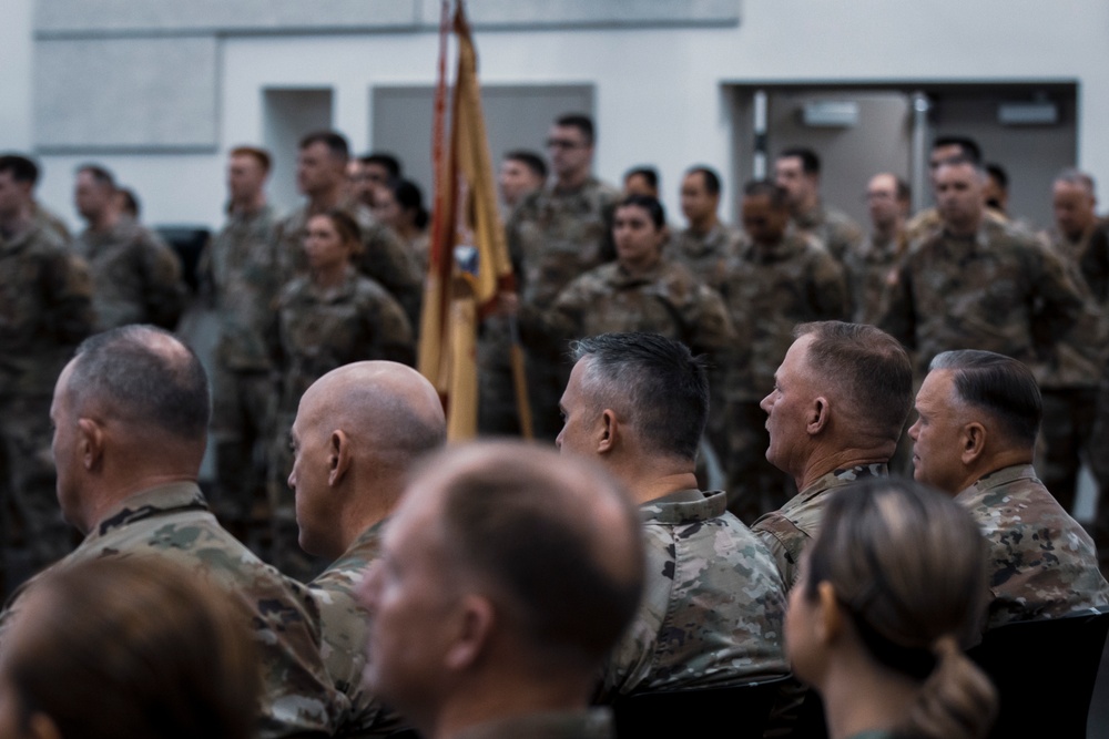 81st Stryker Brigade Combat Team change of command ceremony