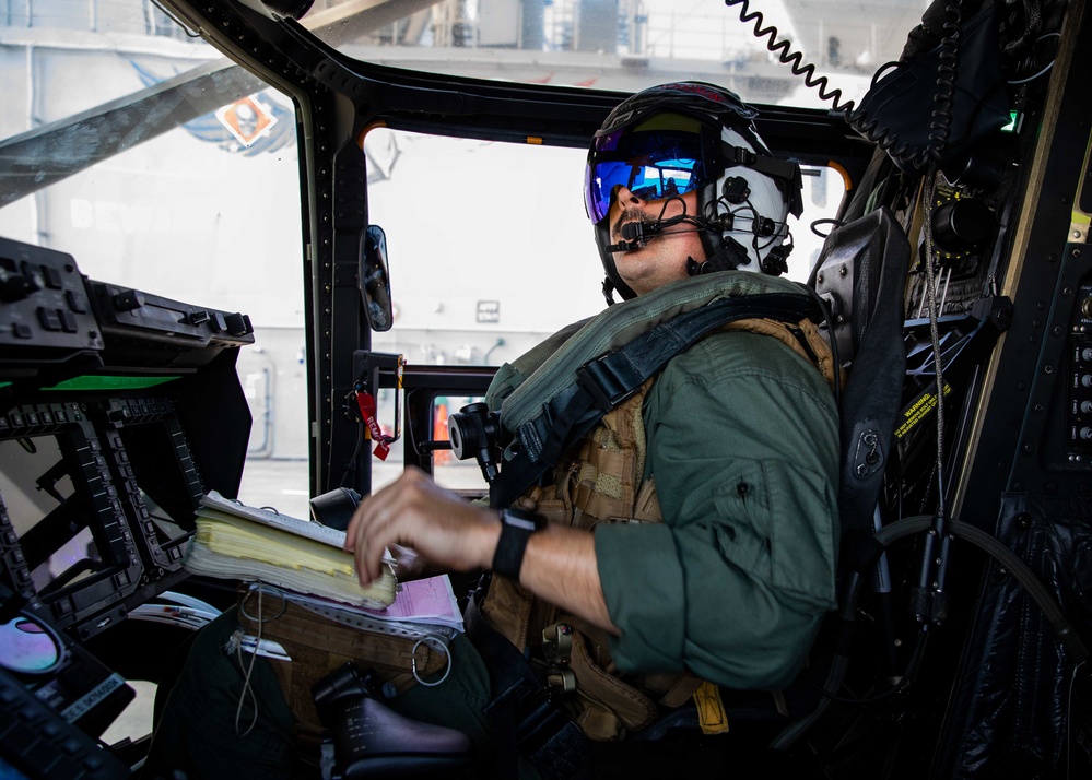 Makin Island Pre-Flight Operations