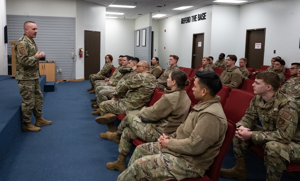 Kunsan welcomes CMSgt. Wolfe to the Wolf Pack