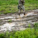 Soldiers conduct signal operations in a field environment