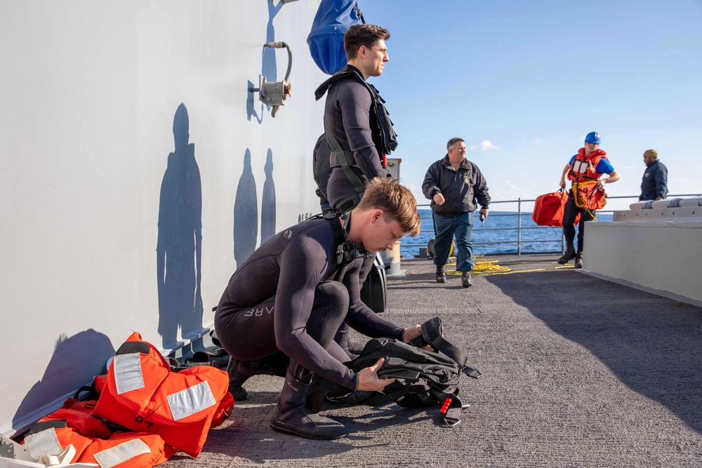 USS Leyte Gulf (CG 55) Daily Operations