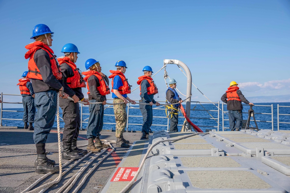 USS Leyte Gulf (CG 55) Daily Operations