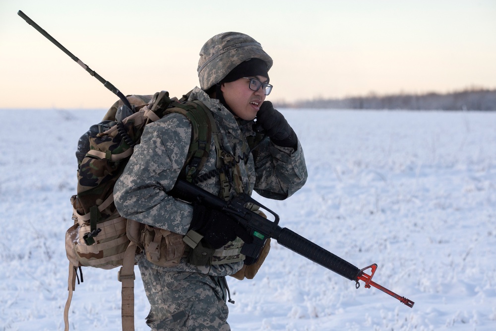 Alaska Army National Guard aviators support UAA Army ROTC field training exercise