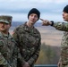 An NCO instructs his soldiers on procedures for an upcoming call for fire mission
