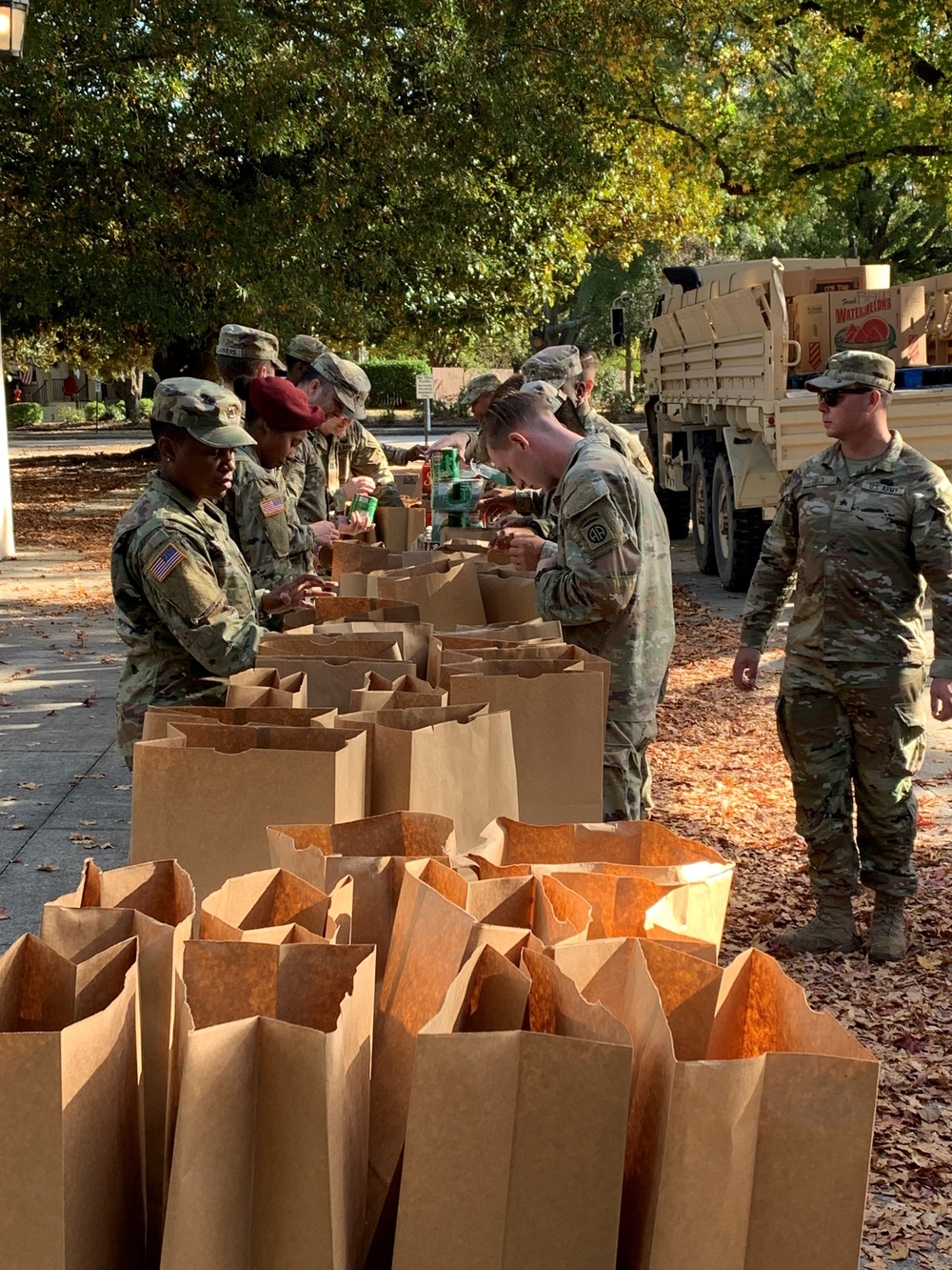 A community of giving helps brighten the holidays