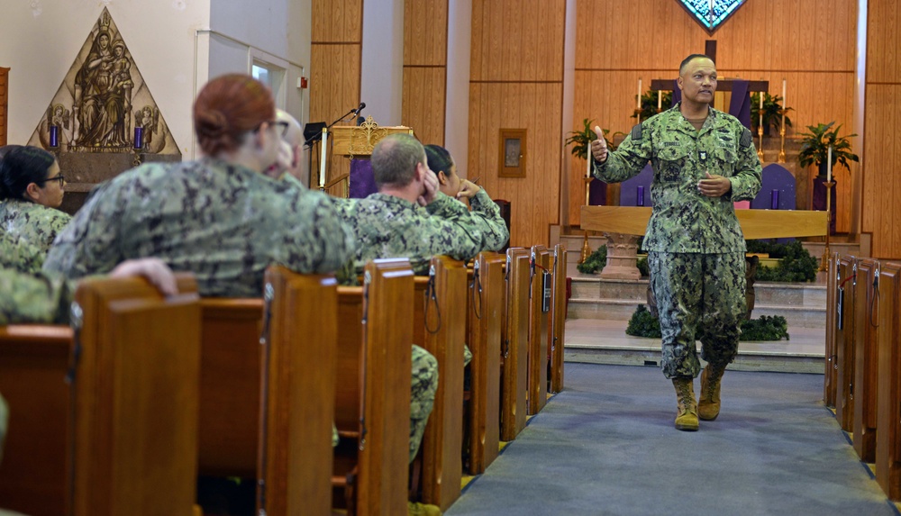 Fleet Master Chief visits Southeast Region