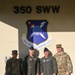 COMACC visits 350th Spectrum Warfare Wing