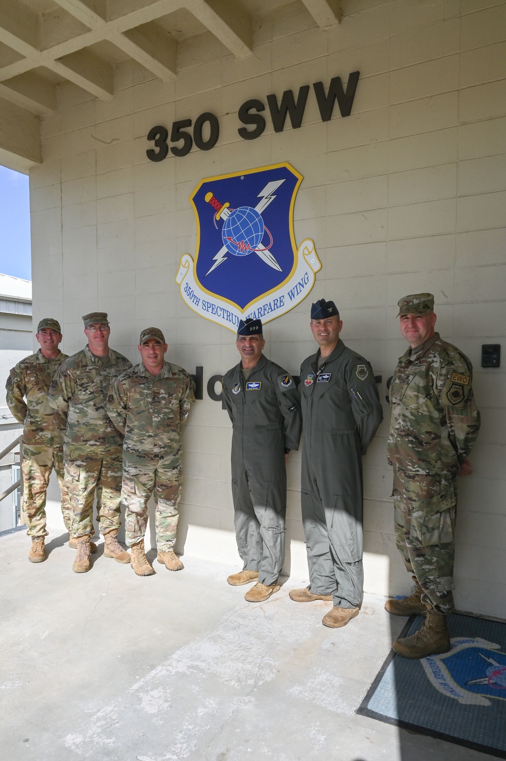 DVIDS - Images - DoD Senior leaders connect with 350th SWW: Lt Gen O ...