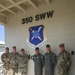 DoD Senior leaders connect with 350th SWW:  Lt Gen O'Brien
