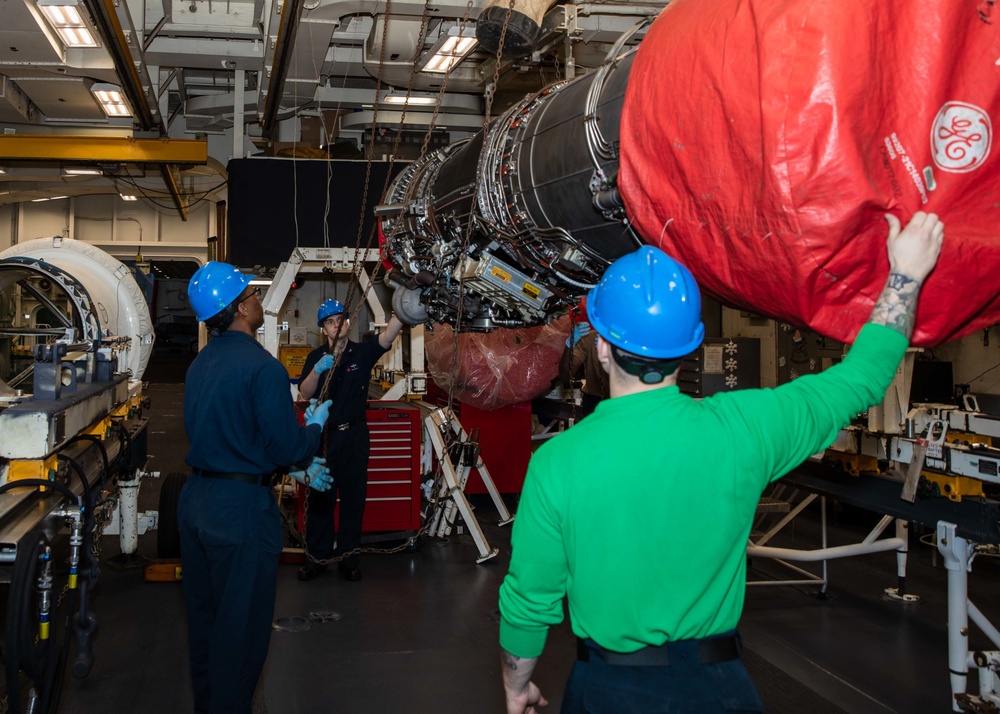 Daily Operations Aboard USS George H.W. Bush (CVN 77)