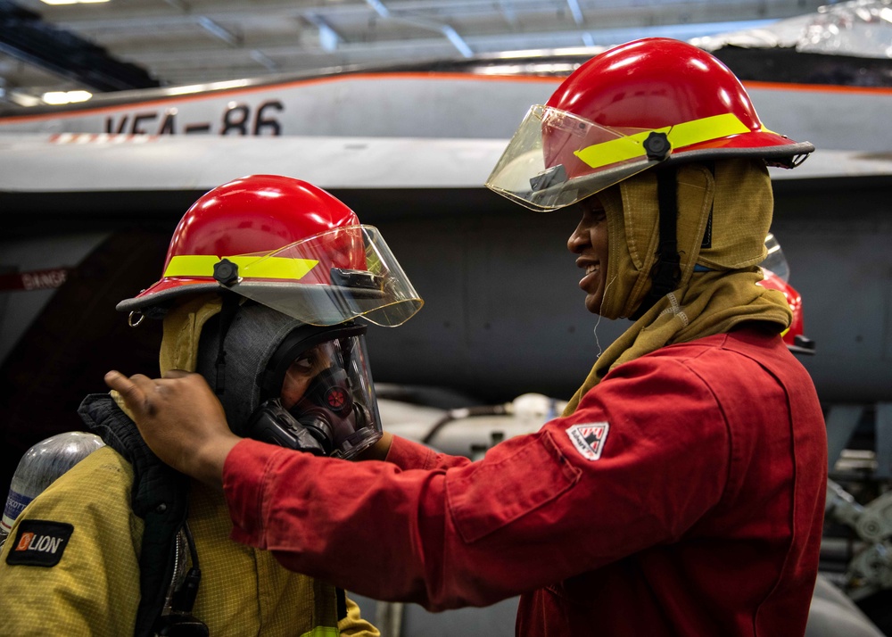 Daily Operations Aboard USS George H.W. Bush (CVN 77)